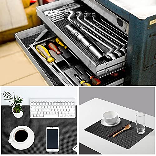 Auckpure Kofferraummatte, rutschfeste Matte, universelle wasserdichte nahtlose Kofferraumschutzmatte, 120 x 100 cm, zuschneidbar und waschbar, Gummimatten für Auto, Teppich, Küche, Schublade