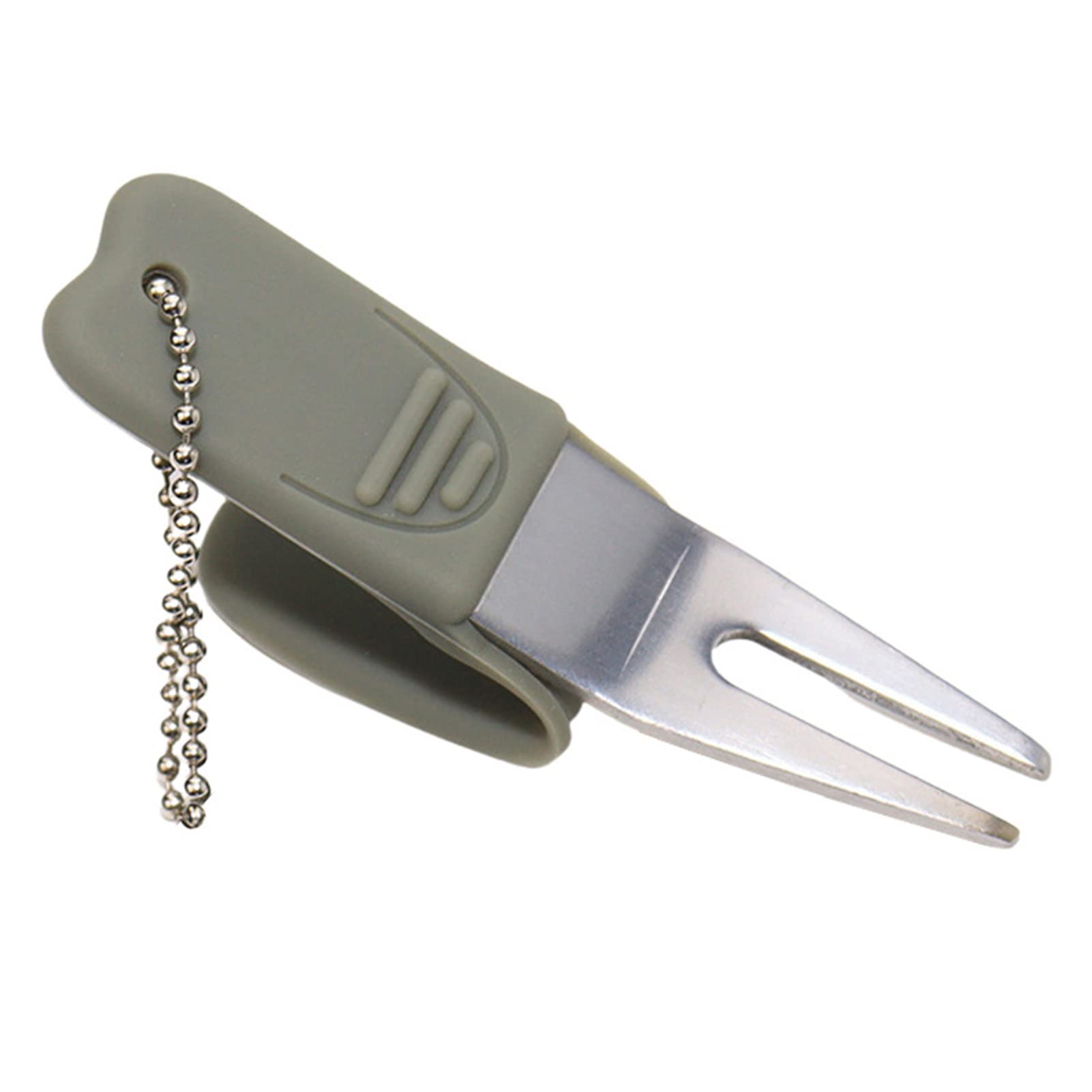 Forcella da Golf Riparazione Divot Fairway Ball Mark Tool Prato Allenamento