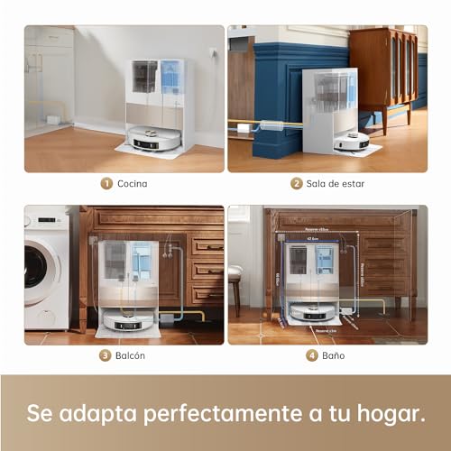 Miniatura 4 de Dreame Autodreame Kit De Conexión Automática De Llenado Y Vaciado De Agua Para L20 Ultra L20 Ultra Complete