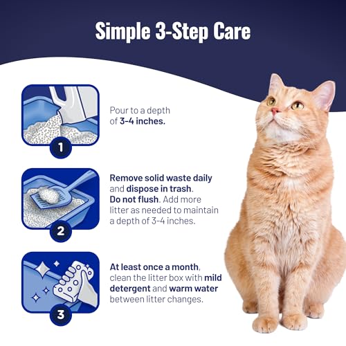 Arena para gatos absorbente Cat's Pride MaxPower perfumada de 15 Lbs 8