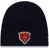 New Era Newborn & Infant Navy Chicago Bears Mini Fan Knit Beanie