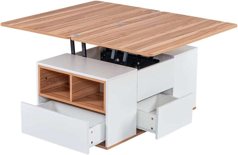 テーブル センター 昇降式テーブル 高さ調節可能 幅100 折りたたみ 天