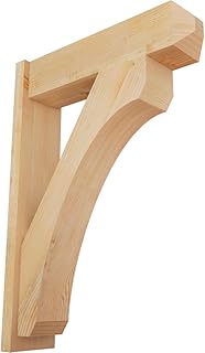 8"W x 30"D x 42"H Legacy Craftsman Rough Sawn Outlooker, Douglas Fir