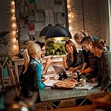 B.K.Licht Design 2x Industrielle Vintage LED Pendelleuchte - 7