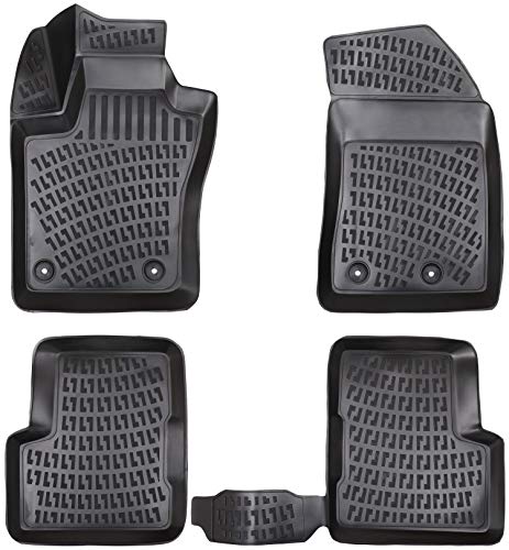 Elmasline Design 3D Gummimatten Set für Jeep Renegade ab 2014 | Extra hoher 5cm Rand