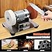 39.37 X 62.99 X 39.37In Mini Belt Sander, 7-Speed Adjustable Bench Sander Versatile Drilling for Metal Wood DIY Handcraft, Tool & Knife Sharpening