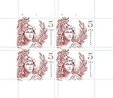 $5 Statue of Freedom 2018 (Sheet of 4) Vintage Patriotic Definitive Denominated Mail-Use Additional Postage Stamps