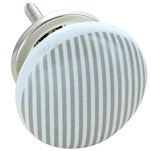 G Decor Success Ceramic Door Knob Vintage Shabby Chic Cupboard Drawer Pull Handles (Success IV)