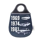 Urban Lixeira Carro Neoprene Gm Opala Evolution Preta 20X0.02X29Cm