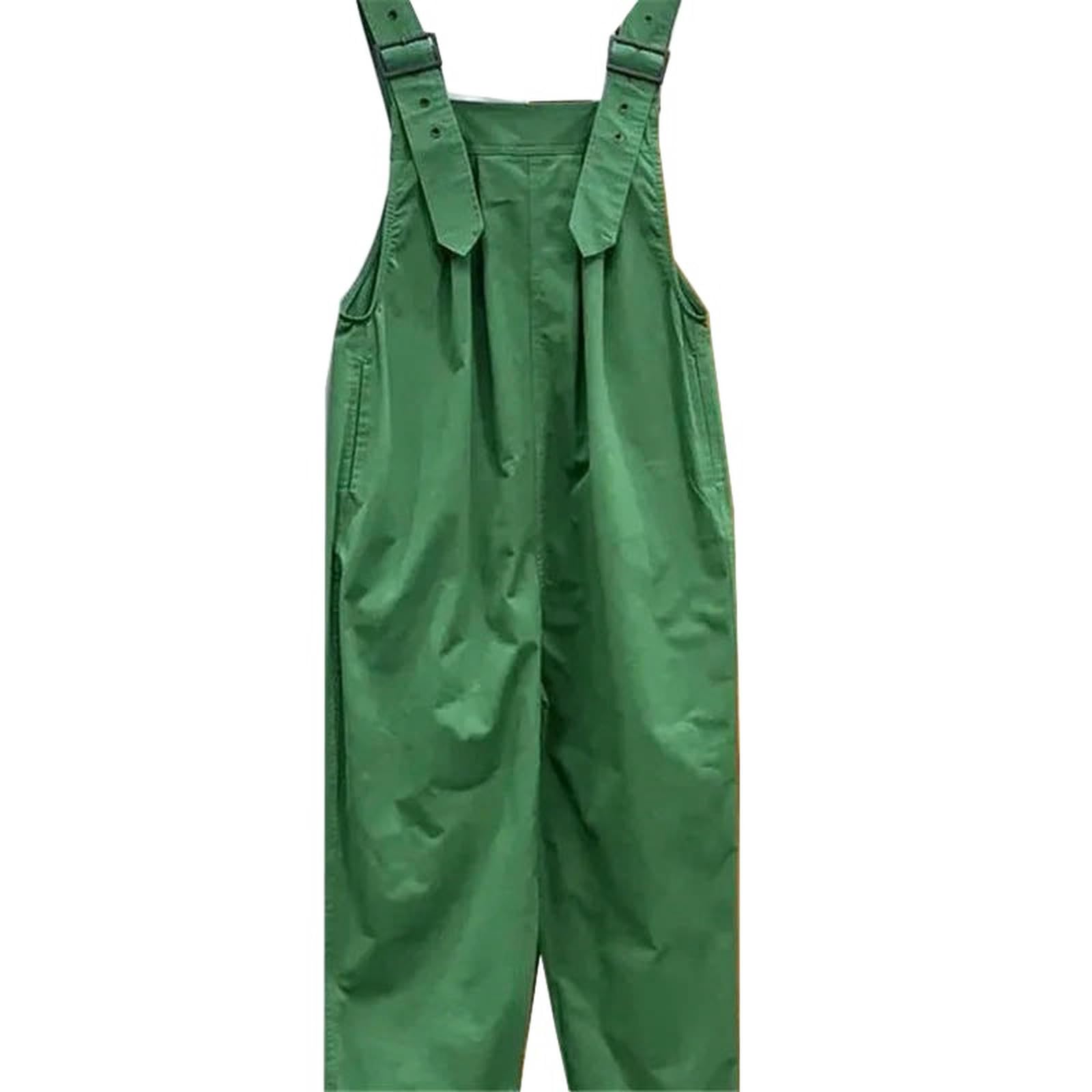 Mono De Verano Mono Informal Holgado Sin Mangas De Color Liso Para Mujer