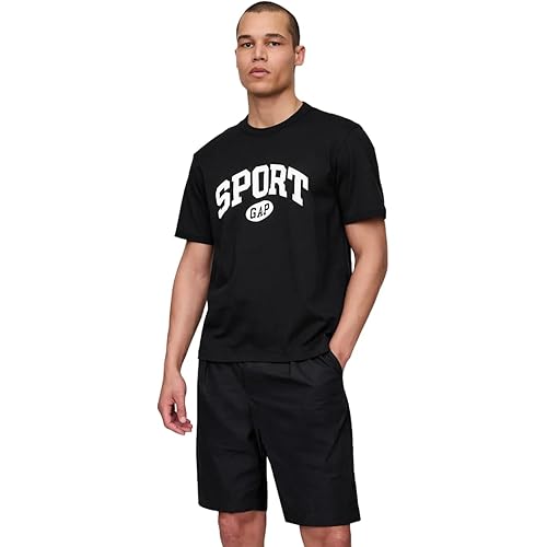 GAP Men's Tropical Novelty Logo Tee