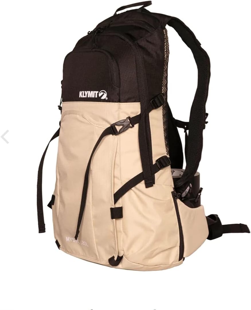 Klymit Mystic 20 L Hydration Backpack - 101 oz. Reservoir (black/tan)