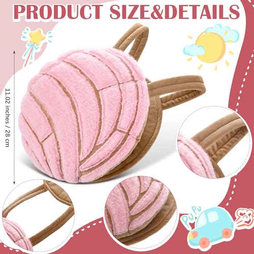 Disfraz infantil concha estilo pan dulce rosa miniatura 2