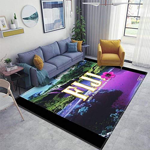 Purple Dream Area Rugs Non-Slip Floor Mat Doormats Home Runner Rug Carpet