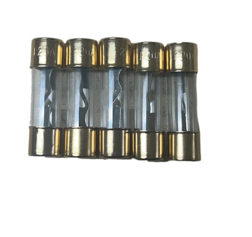 Miniatura 8 de IMC Audio Fusible de vidrio AGU de 30 amperios, 30 A, dorado en línea para audio de automóvil, amplificador estéreo de audio marino, protección de