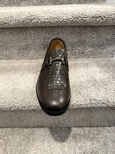 BV Men's Full-Grain Leather Loafers, Hand-Stitched3