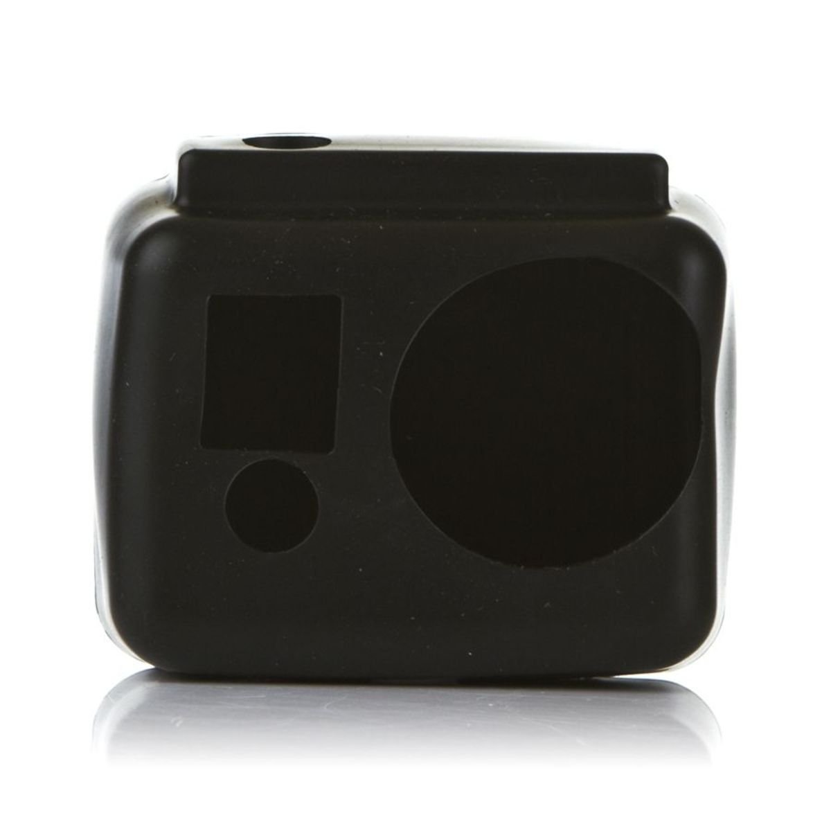 SILG/BLA- Funda de protección de Silicona para cámara fotográfica, Color Negro