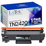 LxTek TN2420 Toner Cartridges Compatible for Brother TN-2420 TN2410 for MFC-L2710DW MFC-L2710DN HL L2350DW HL-L2310D DCP-L2530DW DCP-L2510D MFC-L2730DW HL-L2375DW(1 Black) Print, Scan, Copy