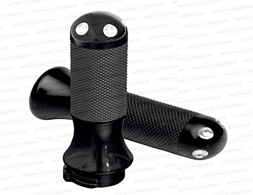 Manopole Mimas Nere per Harley Davidson 74-11 (