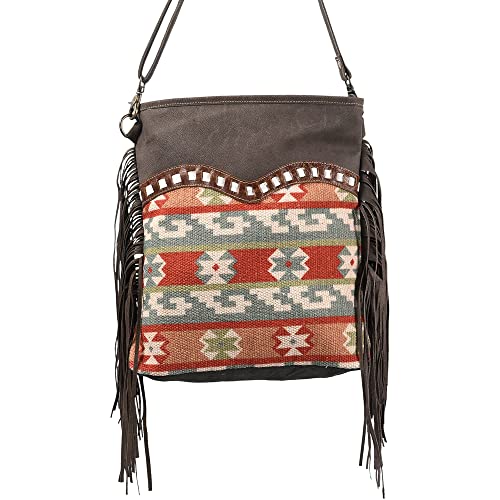 Messenger Upcycled Wool Canvas Hair-On Genuine Leather Women's Bag Western Handbag Purse Womens Handbags Purses2