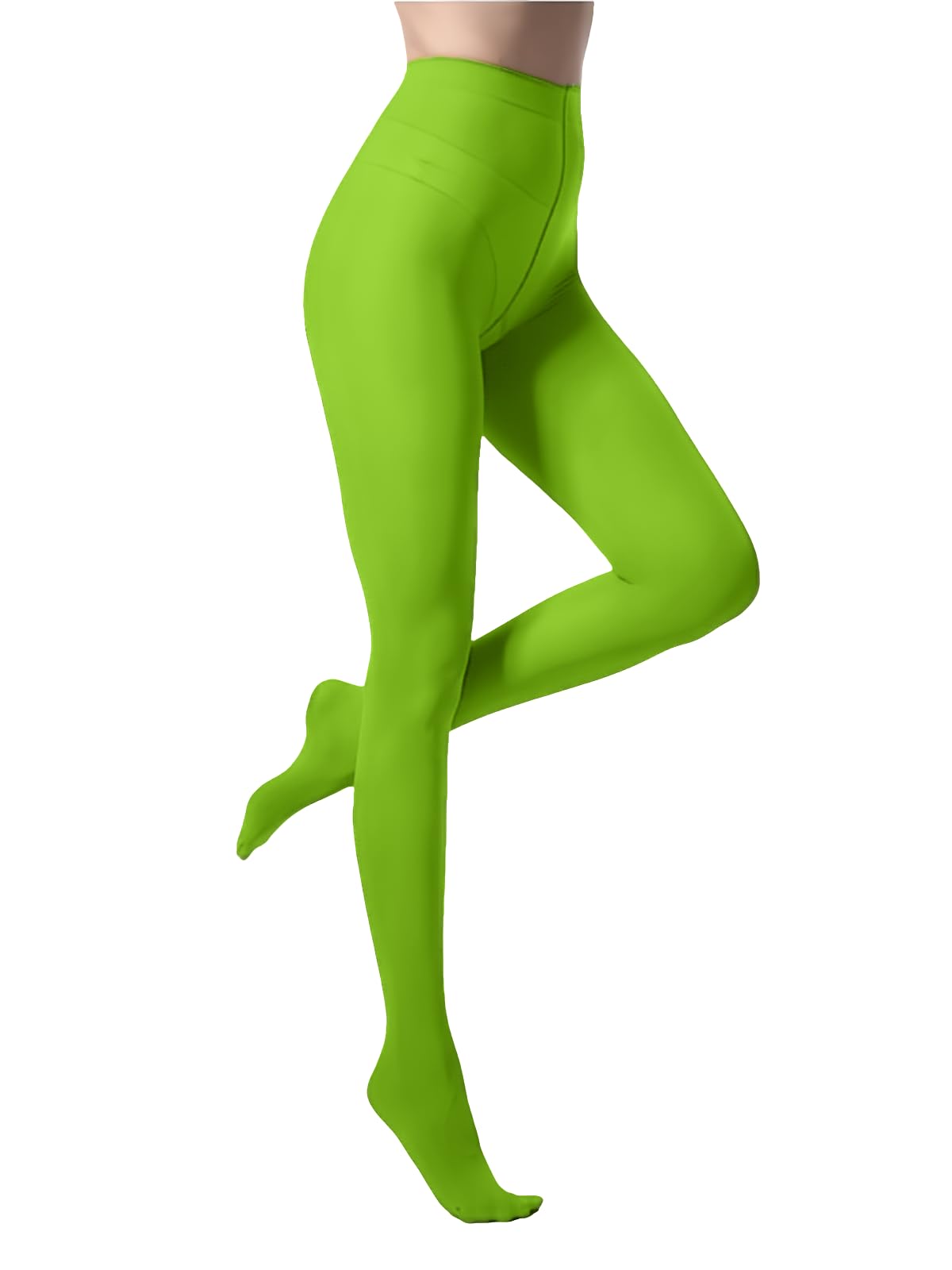 Malustar 40 Denier Coloured Tights (Lime)