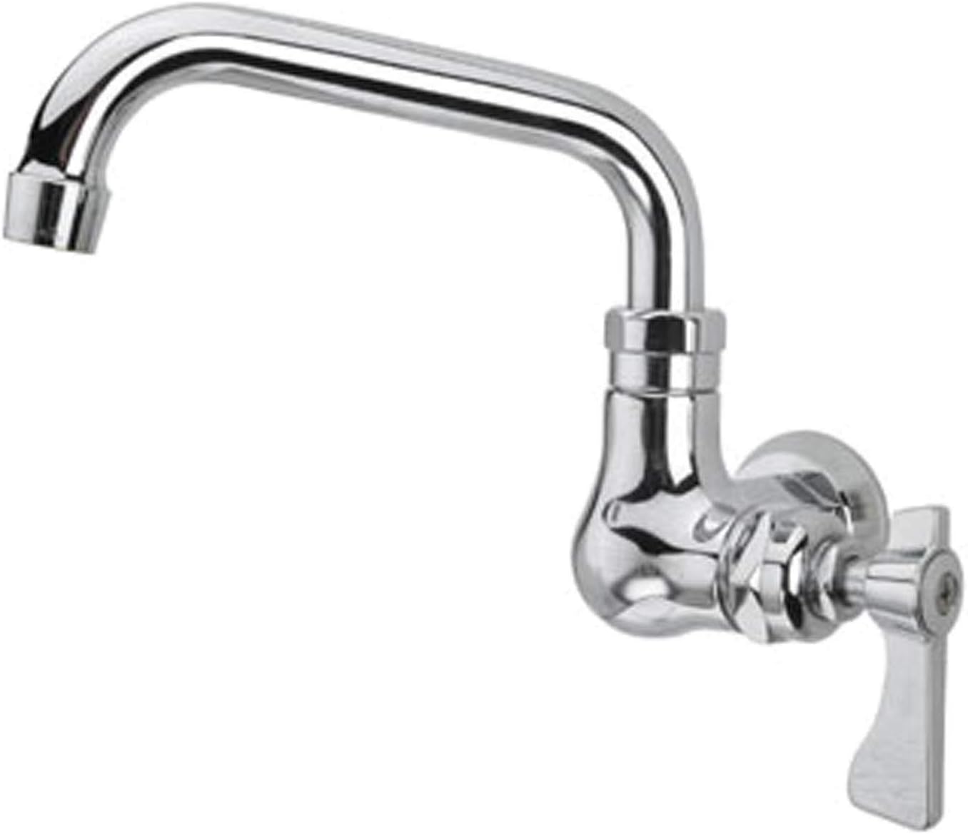 Krowne Royal Series Single Hole Wall Mount Faucet, 12" Spout, 16-171L