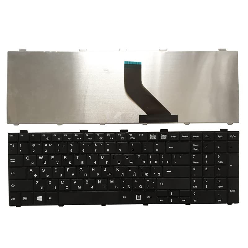 Réparer votre clavier Fujitsu Lifebook AH531 défectueux en noir