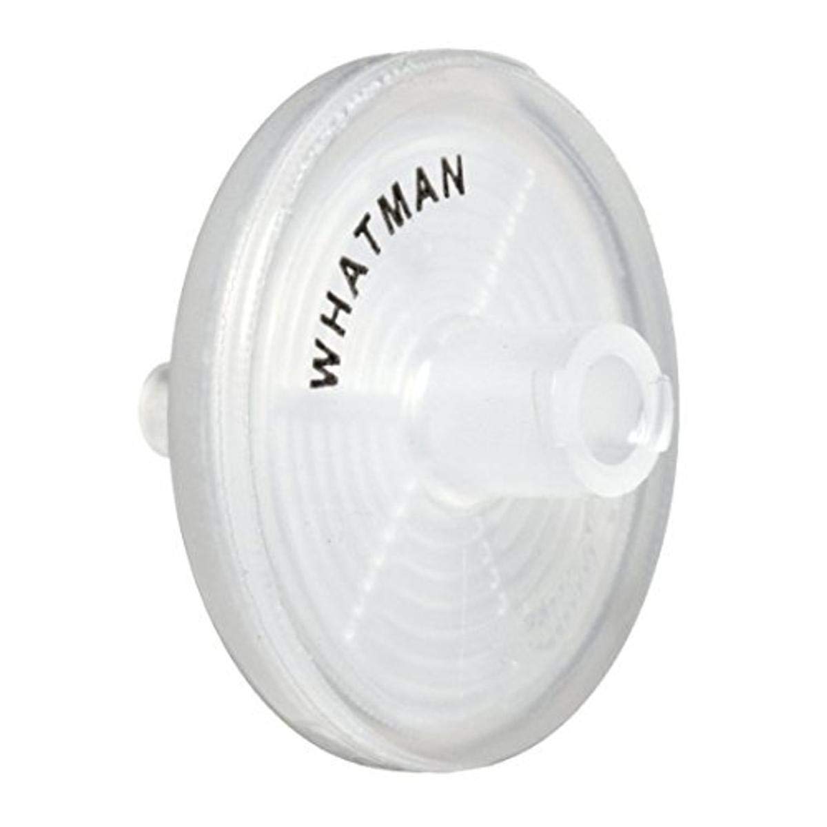 Whatman 6787-2520 Polypropylene Puradisc 25 Syringe Filter, 0.3psi Wet Burst, GF/F Grade, 0.7 Micron (Pack of 1000)