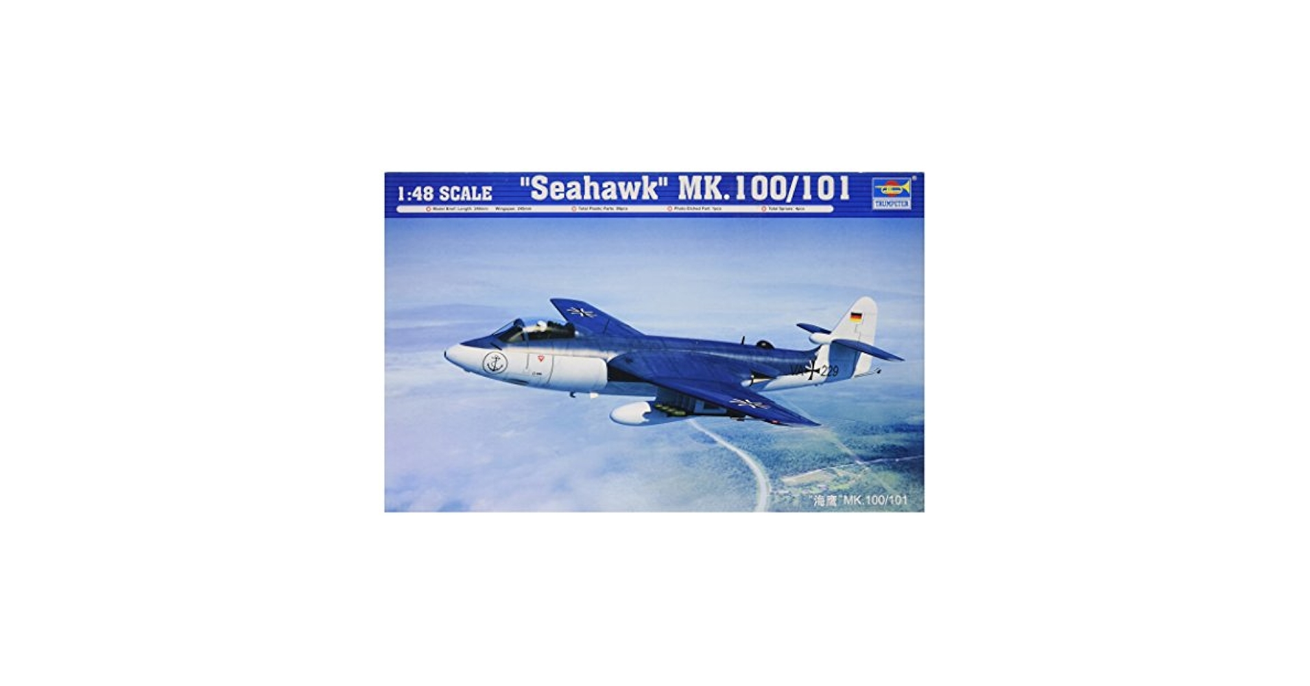 Amazon.com: Trumpeter Seahawk Mk 100/101 Aircraft (1/48