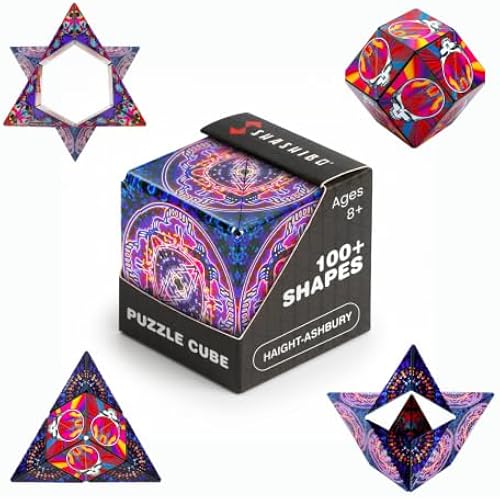 Shashibo Grateful Dead Magnetic Puzzle Cube, Stress Relief Fidget Toy