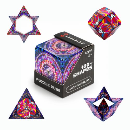 Image of Shashibo Grateful Dead Magnetic Puzzle Cube, Stress Relief Fidget Toy