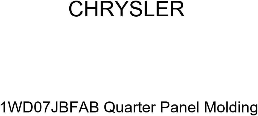 Genuine Chrysler 1WD07JBFAB Quarter Panel Molding