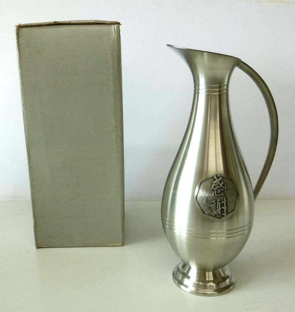 TUMASEK PEWTER ツマセク ピューター 錫製 茶筒 茶道具 草花紋 imgrc0100700128.jpg