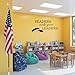Classroom Must-Haves: 'Readers Make Great Leaders' Wall Decal – Motivational & Inspirational Stickers for Teacher, Library, Book Corner, and Reading Room Décor