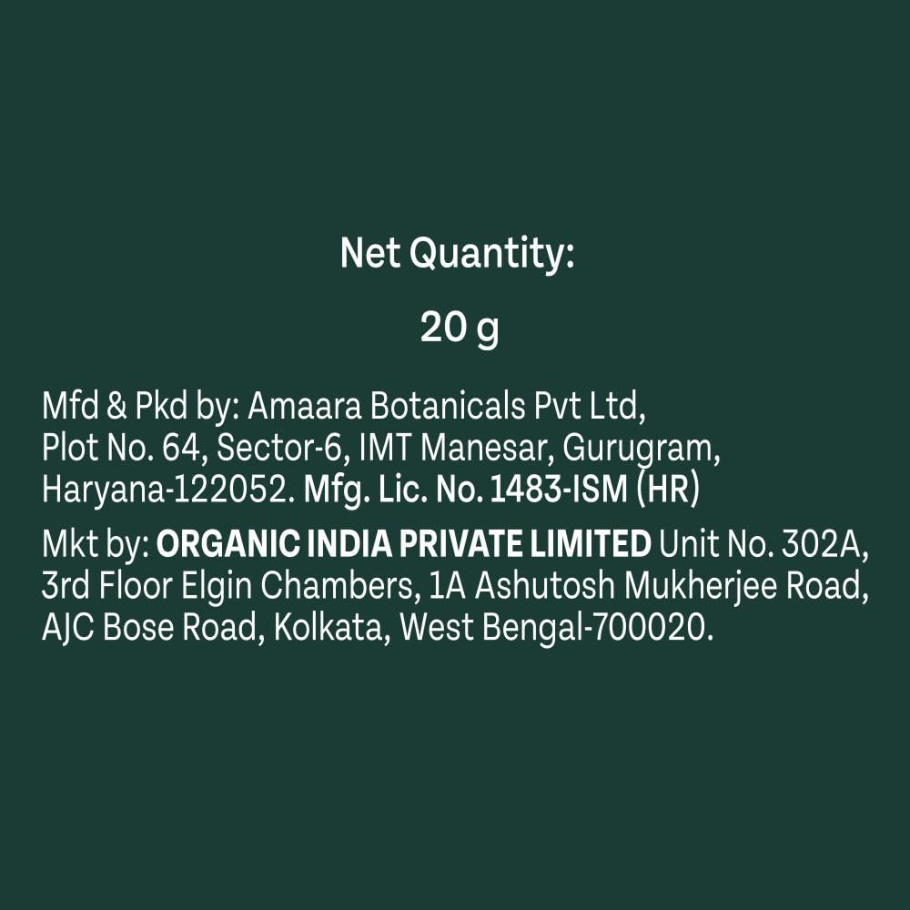 A TATA Product - Organic India Shilajit Resin, 20g, For Strength, Stamina, Energy & Vitality, 75% Fulvic Acid, Boosts Strength & Endurance, Triphala Purified, Tested For Heavy Metals product image 7