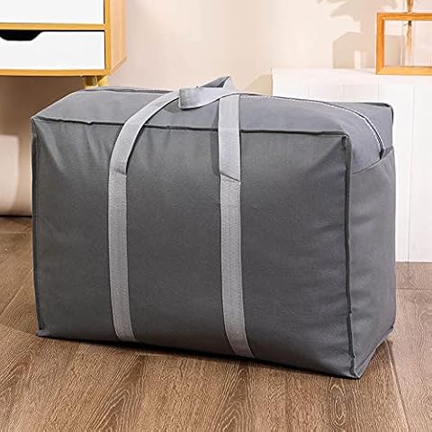 Double Zipped Strong Storage Bag XXL,Packing Cubes Organizer,Extra Large Capacity Clothes Bag,Heavy Duty Moving House Bag for Travel/Camping Cover