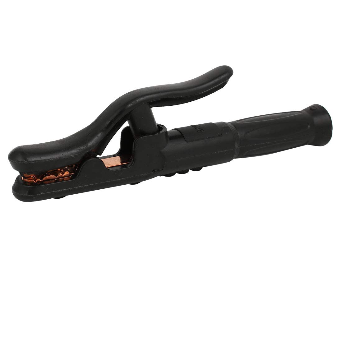 Aexit Plastic Shell 800A Insulated Jaw Spring Loaded Electrode Holder Tool Black (a301ba1e5f5e3a8a3967adec65210644)