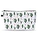 Trousses de Toilettes pour Femmes - Vanity et Trousses à Maquillage Cactus Trousse de Maquillage Astucci Imperméable Pochette Maquillage de Voyage Toilette à Cosmétique Sac de Maquillage