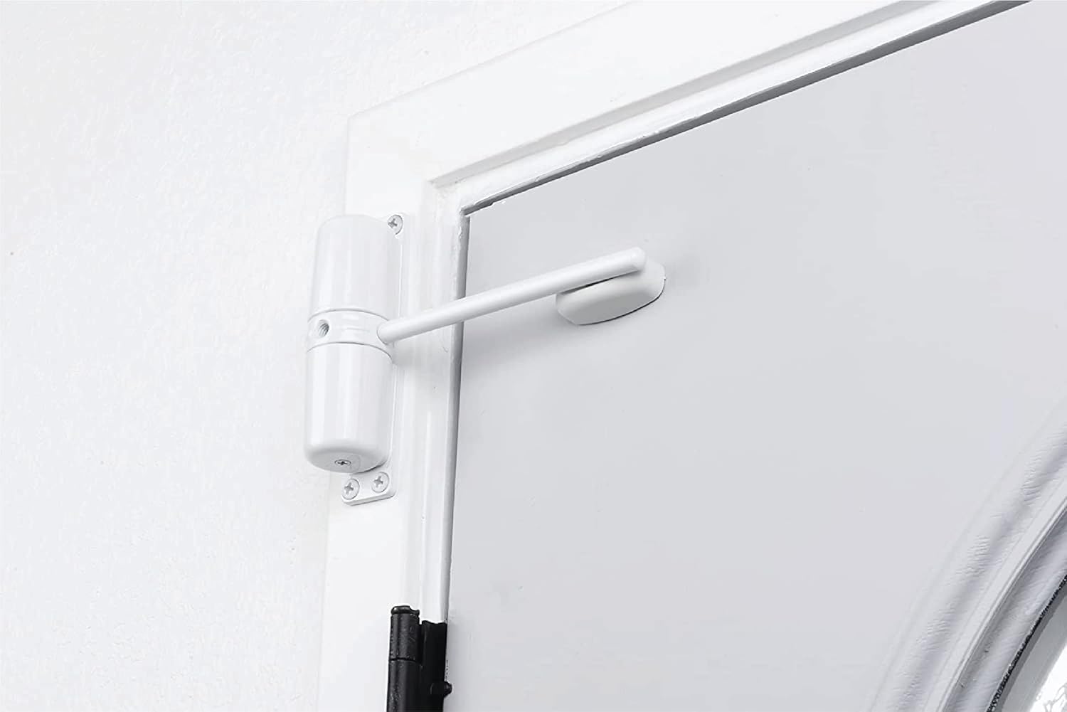 Wright Products VWC50WH Adjustable Self-Closing Interior Door Closer, White