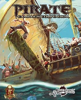 Hardcover Pirate Campaign Compendium for 5E (LGP366PI105E) Book