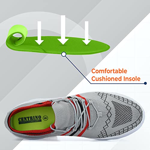 Image of Centrino Men's Running Shoe |Men's Lightweight Sports Shoes Memory Foam Cushioned Insole | Running Walking Gym Training Jogging Athletics | Comfortable & Stylish (6071)