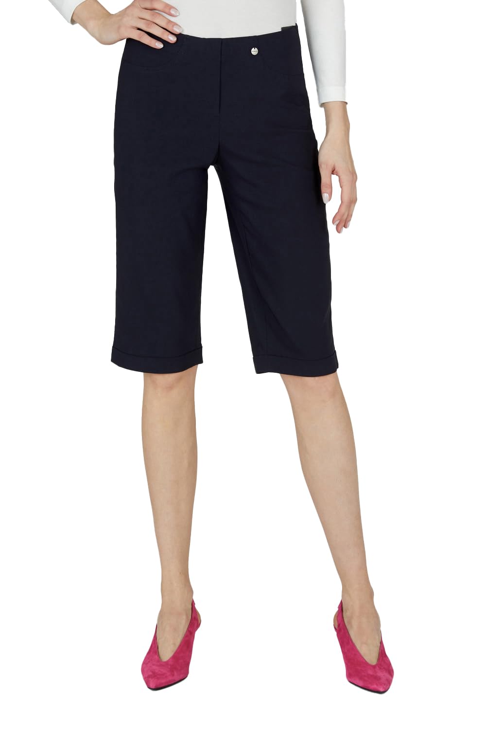Robell Bella 05 Shorts - Navy Blue