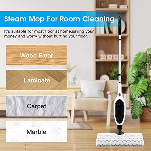 Reecoo Steam Mop Multi-Function Floor Cleaning Detachable Steam Cleaner For Hardwoods,Tiles,Carpet Cleaning #TOP3