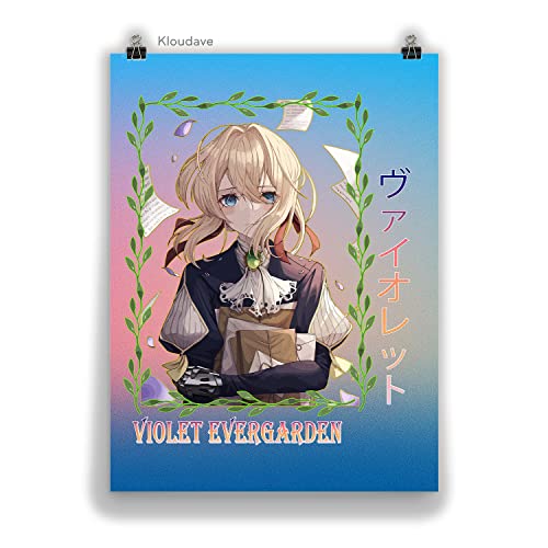 Violet Anime Manga Poster Evergarden Light Novel Merch Art Wall Decoration - 013