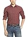 GH Bass Men's Long Sleeve Medium Plaid Textures Button Down
