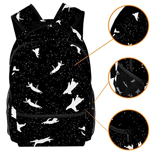 Mochila para portátil de gatos lindos y bolsas de viaje unisex 3