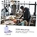 MAGICLULU 160pcs Solid Rivet Nuts Round Head for Thick Material Stainless Steel Industrial Fastener Rivet Nuts