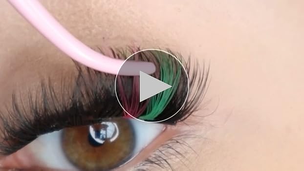 Amazon.com: Fairy Colored Lash Clusters, Fake Eyelash