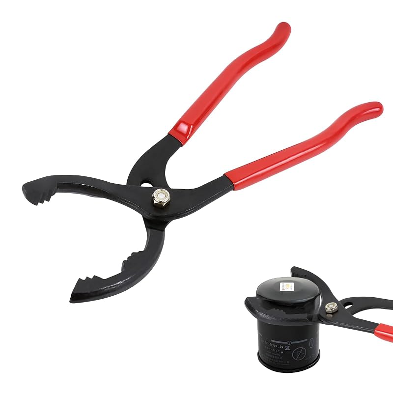 Alicate Ajustável para Filtro de Óleo Wogomz com 3 Posições, Abertura de 50–150 mm