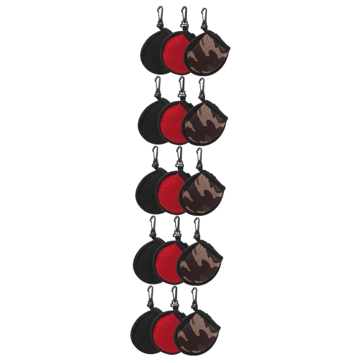 Toddmomy Beutelreinigungsball Sauber Mini Golfreinigungstasche Tragbar Golfwaschanlage Golfballreiniger Kleine Golfwischtasche Golfbedarf Neopren